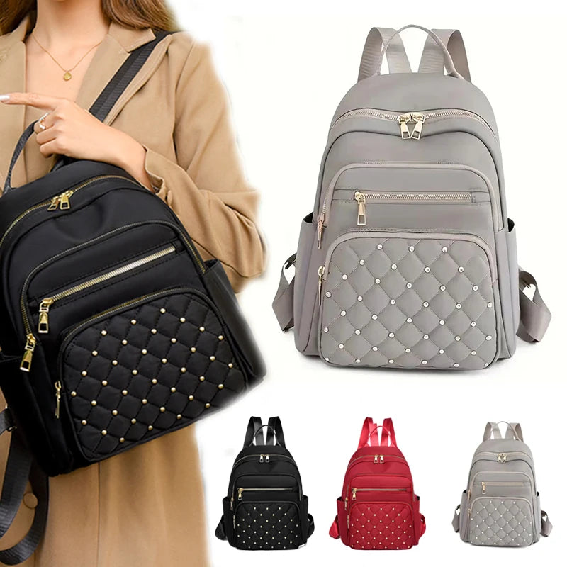 Travel Backpack Double-shoulder Bag Fashionable Schoolbag Women's