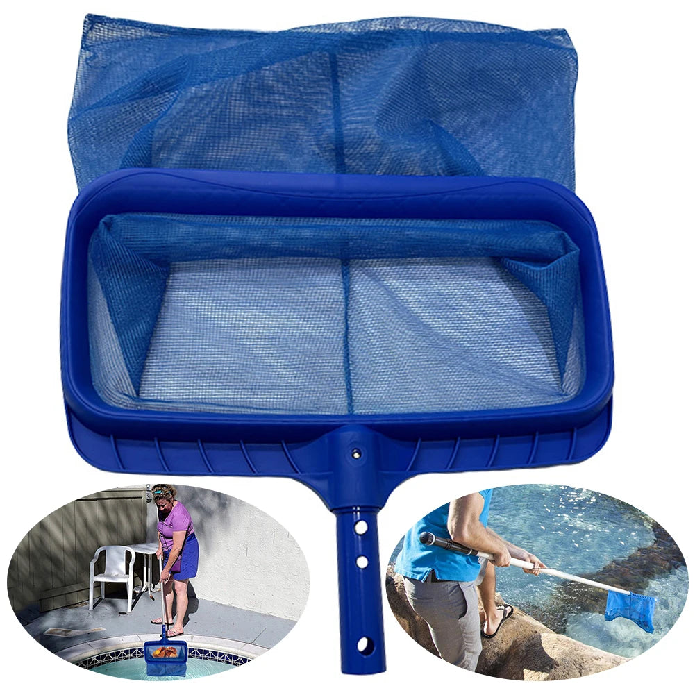 Large Pool Skimmer Net – Leaf & Debris Cleaning Rake for Pools Pool Skimmer Net Vue