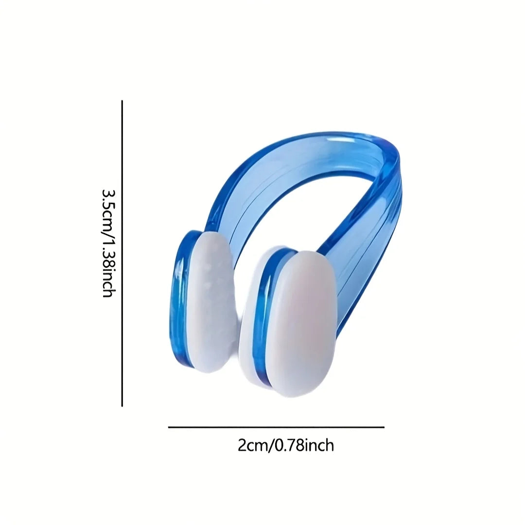 Soft Silicone Swimming Nose Clips Waterproof Non-slip Plugs Diving