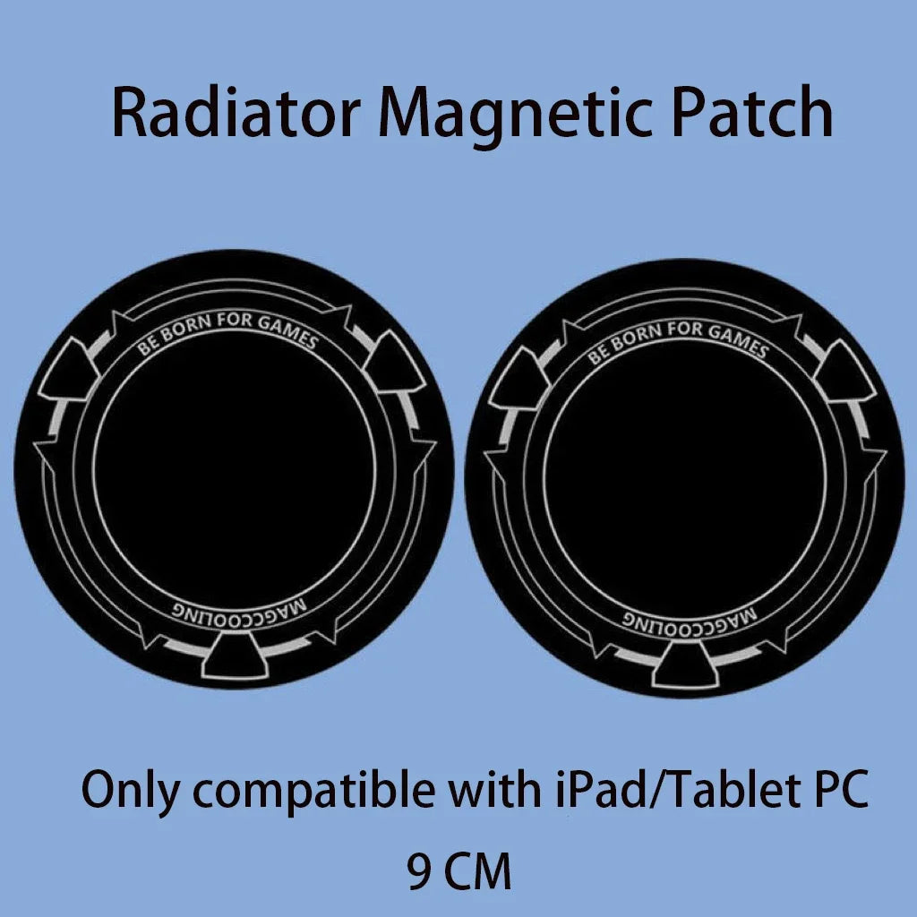 2025 New 9cm Metal Plate Ring For Magsafe Magnetic Car IPad Holder Radiator Iron Sheet Sticker For IPad / Tablet PC Vue