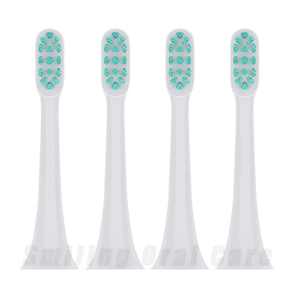 4PCS Replacement Electric Toothbrush Heads XIAOMI For T300/T500/T700/DDYS01SKS/MES601/MES602 High-Density Brush Heads Nozzles Vue 4PCS