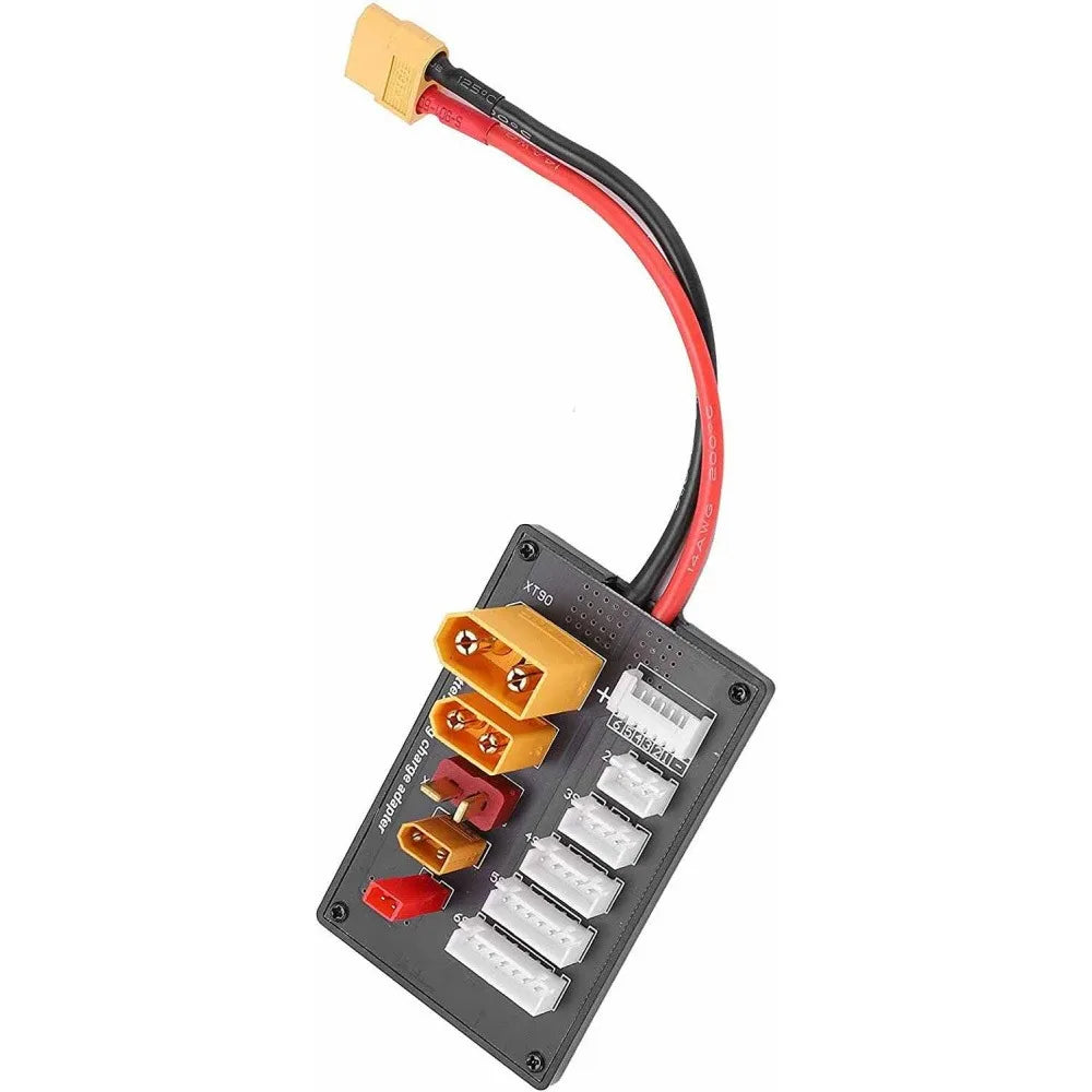 XT30 XT60 XT90 JST T Connector Lipo Battery Multi Charger Board 2-6S Parallel Charging Module for Imax B6 B6C Charger Vue