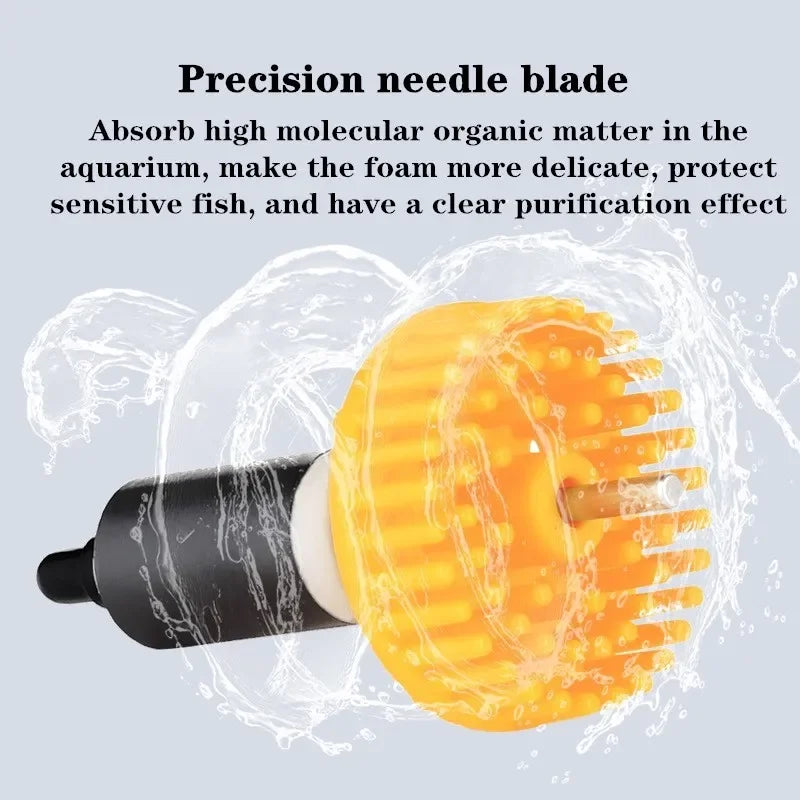 Red StarFish Protein Skimmer Ultra Quiet Protein Separator Nitrogen Device for Saltwater Marine Aquariums SQ-90 Vue