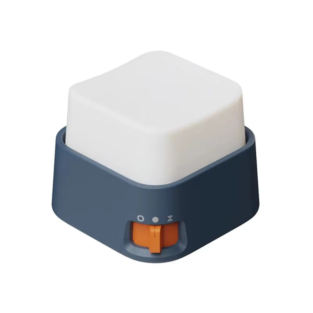 Adjustable Keyboard Click Style Light Magnetic Attraction Portable LED Touch Night Lamp With Stickers Dimming Vue Blue