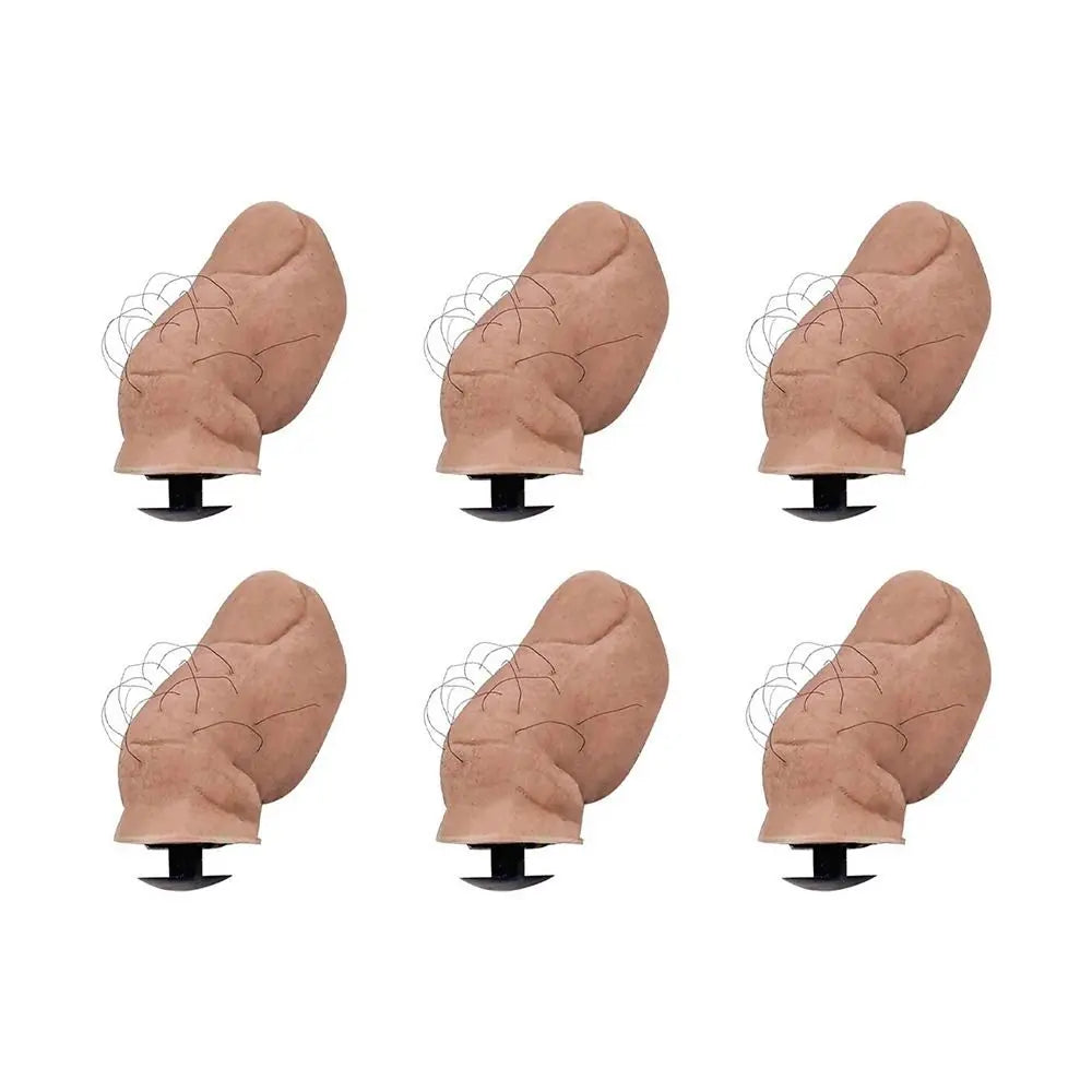 Funny Toe Shoe Charms DIY Mini 3D Stereoscopic Toe for Croc Accessories Unique Shoe Decoration Charms for Women Men Vue