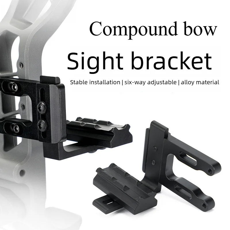 Composite Recursive Bow Universal Sight Bracket Aluminum Alloy Material Holographic Laser Sight Bracket Vue Default Title