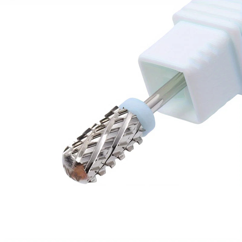 5in1 Advanced Round Tungsten Carbide Nail Drill Bit for Electric Manicure Machines Cuticle Clean Home Salon Use Vue