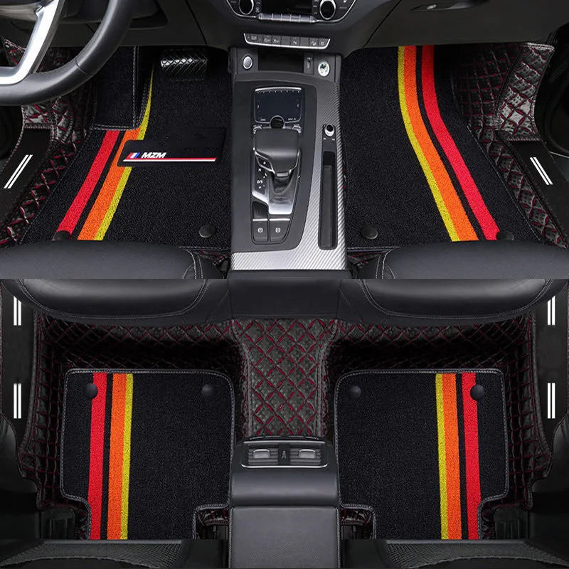 Luxury Car Special Floor Mats For Lexus LX570 IS LS RC F ES 300e RC LX GX NX UX RX Interior Accessories Waterproof Carpet Vue