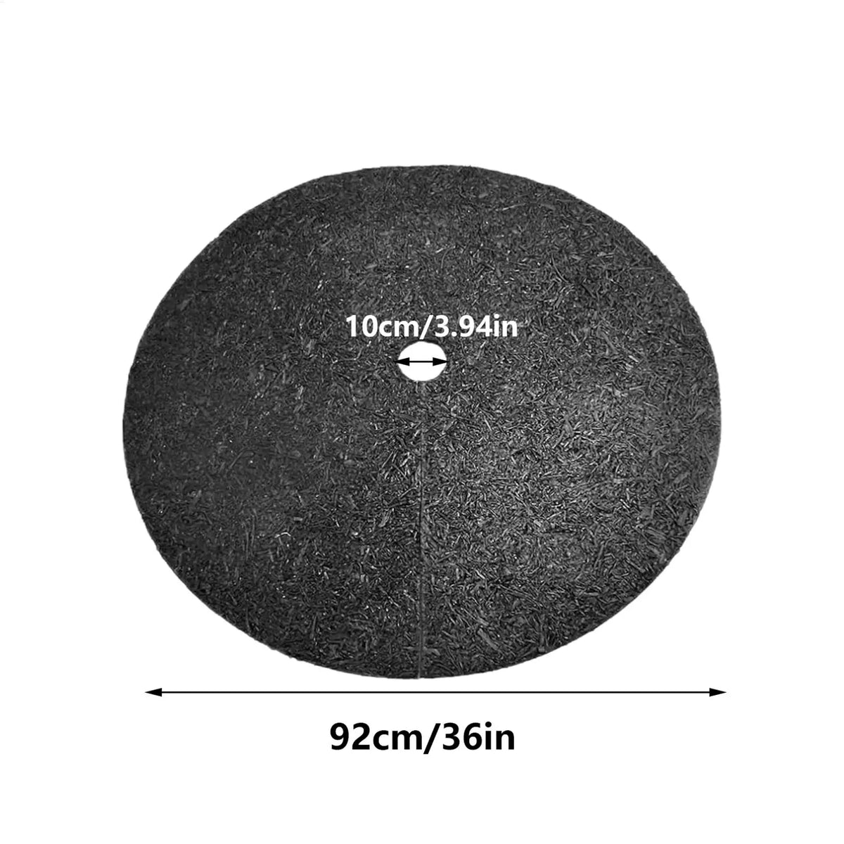 Tree Protector Mat Non-Woven Reusable Cover Tree Plant Protector Mat for Outdoor Plant Landscaping Gardening Ground Protection Vue