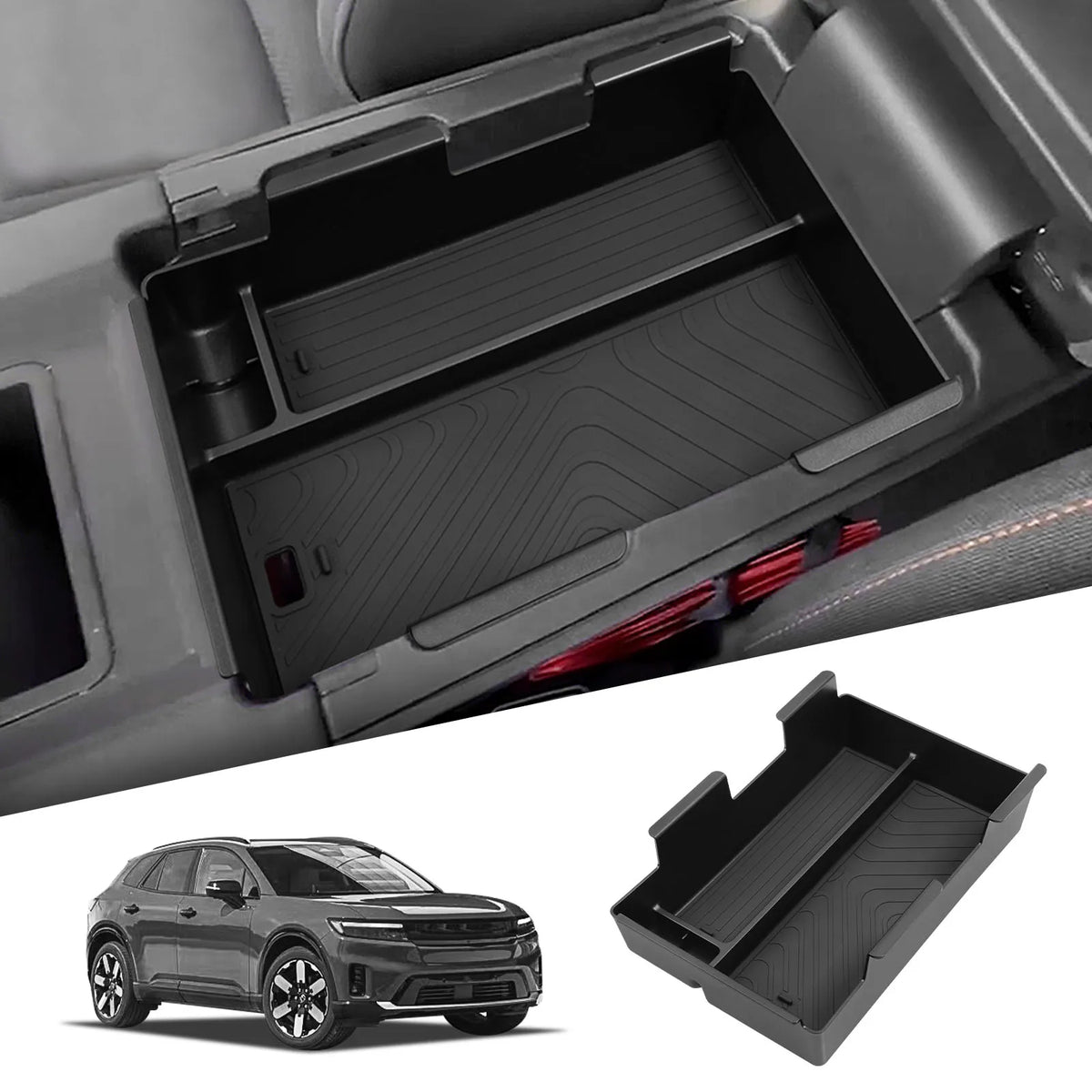for Honda Prologue EV / Acura ZDX 2025 2024 Car Center Console Armrest Storage Box Tray Interior Accessories Tidying Vue