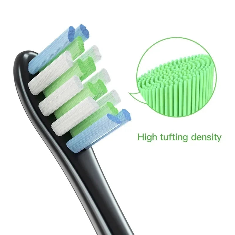 Brush Heads For Oclean Flow/X/ X PRO/ Z1/ F1/ One/ Air 2 /SE Soft Sonic Toothbrush Vacuum DuPont Bristle 7pcs Replacement Heads Vue