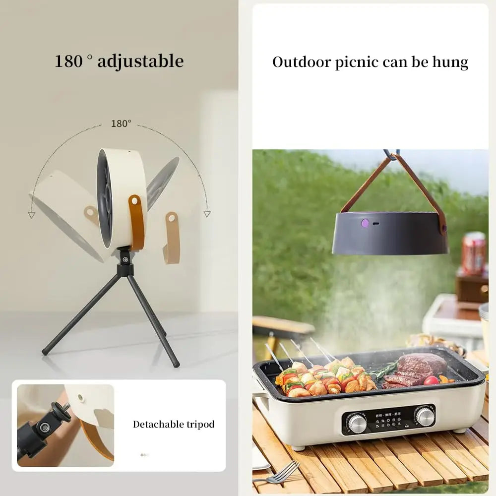 Portable USB Mini Range Hood Large Suction Desktop Exhaust Fan Small Kitchen Cooker Hood Extractor For Home Barbecue Cooking Vue