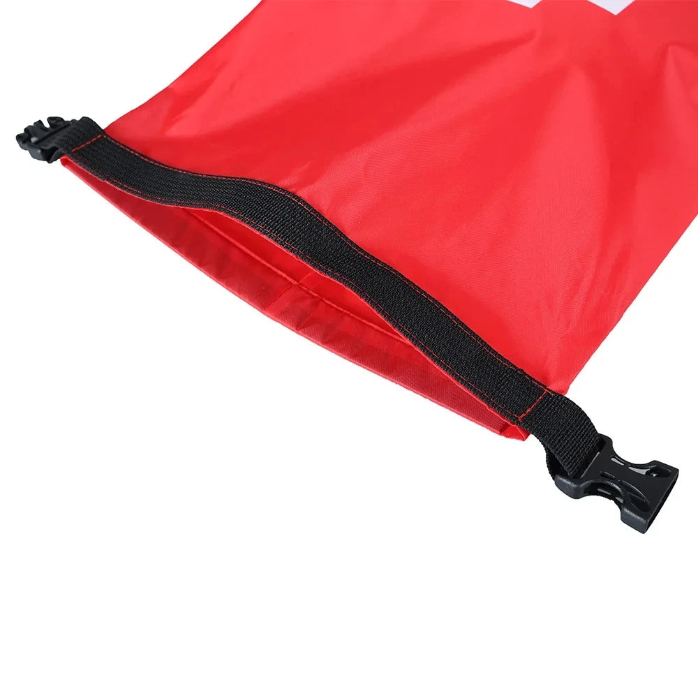 1.2L Portable Red Waterproof First Aid Kit Bag Emergency Kits Case Only For Outdoor Camp Travel Emergency Medical Bag Treatment Vue