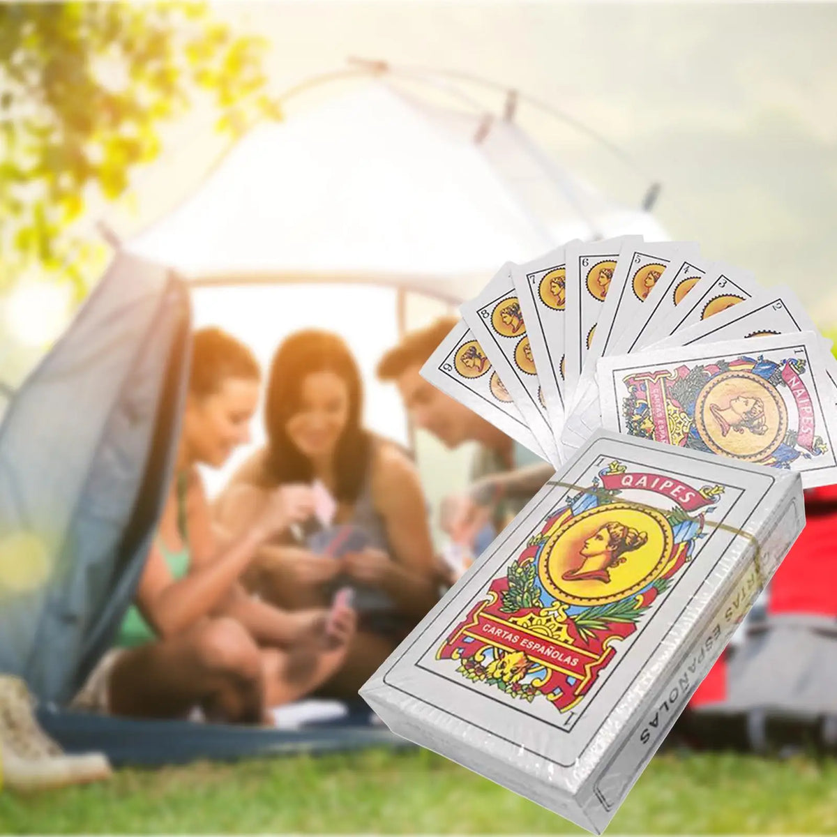 Spanish Playing Cards Deck – 50 Cards with Unique Patterns Playing Card Deck Vue