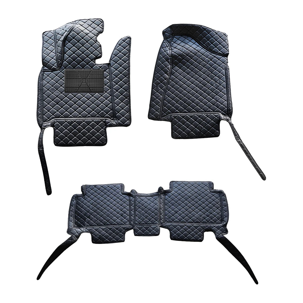 Car Floor Mats For Hyundai Santa Fe 2023-2025 6seats Waterproof Car Interior Accessories Car Mat Vue black China Mainland