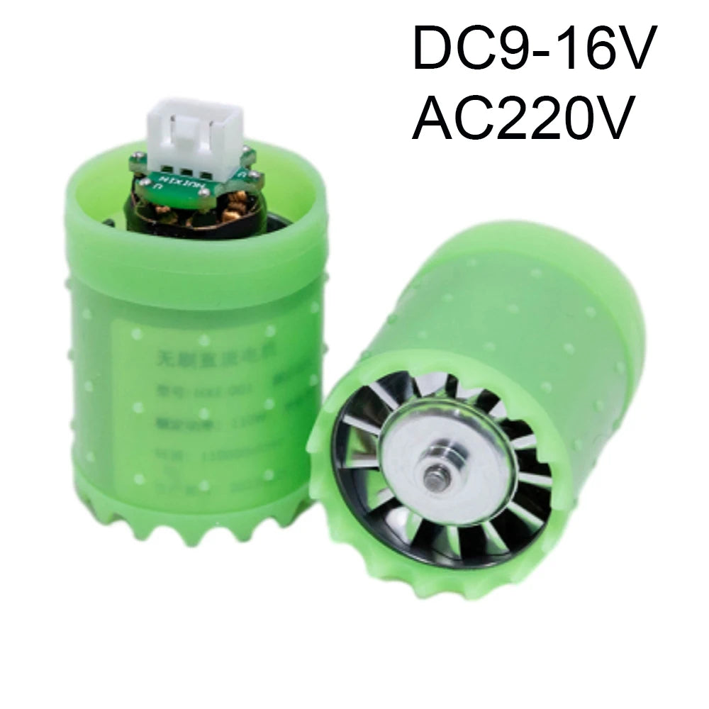 110000RPM Brushless Fan Motor 90W Precision Aluminum Impeller Electric Hair Dryer Ultra High Speed Brushless Culvert Fan Motor Vue AC220V 0