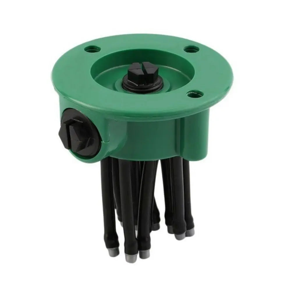 360 Degree Automatic Garden Sprinkler Large Area Water-saving Lawn Sprinkler Rotating Nozzle Adjustable Spray Patterns Vue