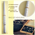 Measuring Tool Ring Size Measurer Ring Fixer Repair Kit Jewelry Mandrel Ring Sizer Kitabkw Vue As Shown