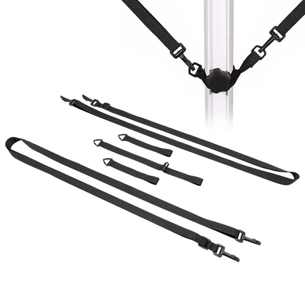 Adjustable Hooks Umbrella Fixing Straps Quick Installation Weatherproof Wind Protection Strap Windproof 5 Pack Fixed Band Vue