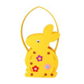 Festival Present Felt Easter Egg Basket Large Capacity Cartoon Cookie Gift Bag Colorful Eggs Easter Egg Bucket Gift Giving Vue -Style A 5x5x5cm