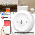 ZigBee 3.0 Smart Water Sensor For Tuya APP Flood Water Leakage Detector Alarm Smart Life Security Protection Need Zigbee Gateway Vue Default Title