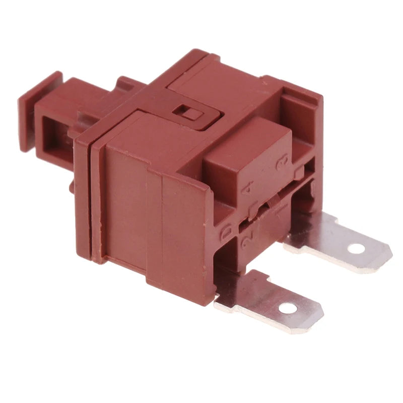 1PCS KAN-L5 2Pin Self-lock Key Switch Water Heater Vacuum Cleaner Switch 7.5A 250VAC Button Power Switch Lock Switch Vue one size Other