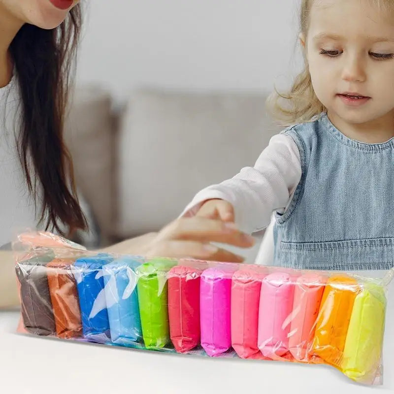 Air Dry Clay Set for Kids – 12, 24 or 36 Colors | DIY Toy Modeling Clay Kit Vue