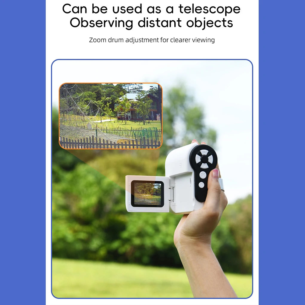 Kids Handheld Digital Microscope 100X–1000X Portable USB Scope Kids Digital Microscope Vue