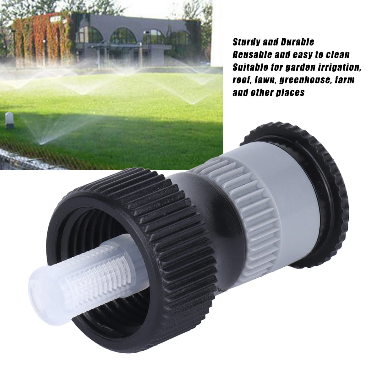 Adjustable Watering Sprinkler Garden Nozzle Convenient To Use Garden Irrigation Sprinkler for Lawn Yard Garden Planter Vue