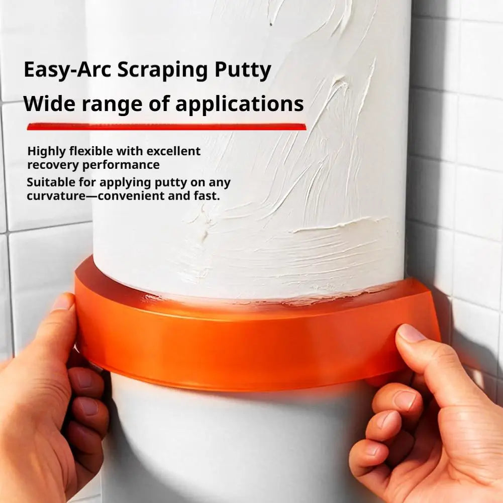 Professional Flexible Putty Spatula Beef Tendon Arc Scraper For Inner Outer Corner Wall Plastering Tool Wear-Resistant Vue