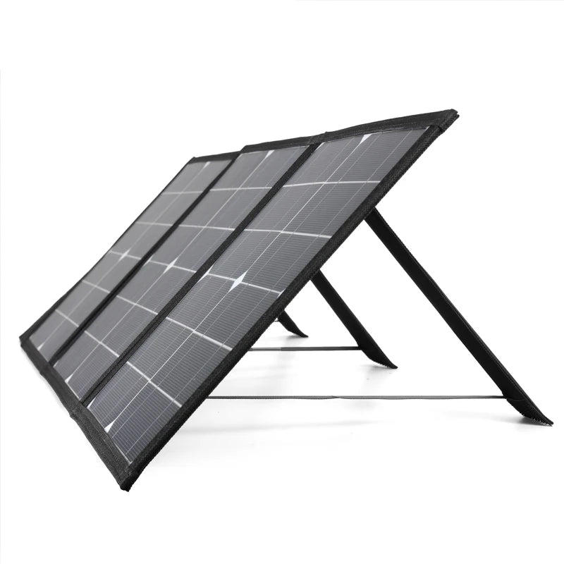 100W Foldable Solar Panel DC+USB Fast Charging 18V Portable Folding Bag Power Bank for Mobile Phone Camping Outdoor Emergency Vue solar pabel