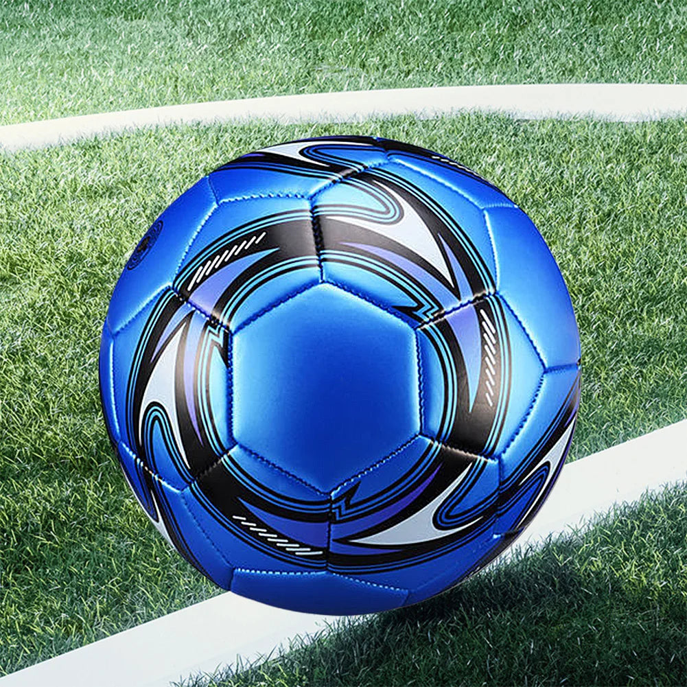 Size 5 Machine Stitched Football PU Match Training Football Waterproof Professional Soccer Ball for Outdoor Sports Vue