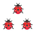 3PCS/SET Realistic Metal Wall Decoration Wall Hanging Craft Iron Beetle Wall Art Decorative Insect Fake Insect Ornaments Vue 3pcs
