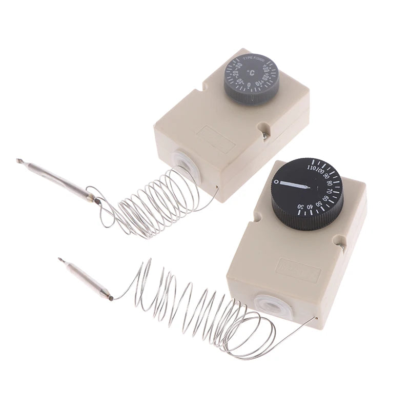 Capillary Thermostat Knob Mechanical Temperature Switch 50-300C 0-60C 0-50C 0-40C 30-110C -30-30C Vue