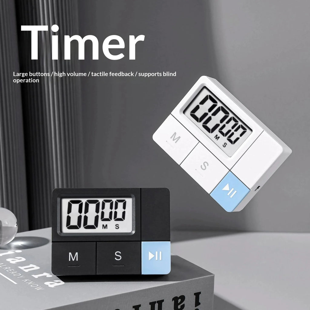 Electronic Timer, kitchen Cooking Timer Tool, Time Reminder, Visual Timer, Student Self-Study Vue