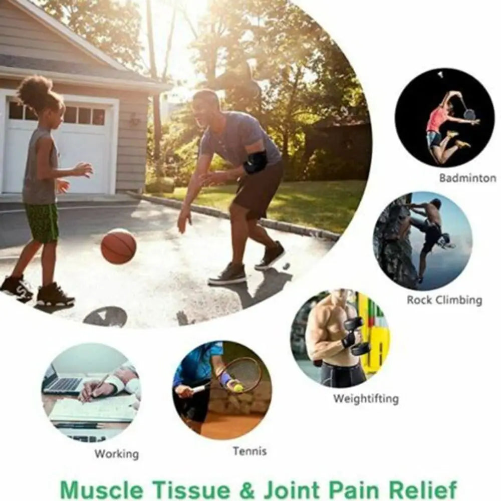 Spring Elbow Brace Elastic Pad Protection Arm Pad Golfers Arm Support Pad Adjustable Elbow Pad Elbow Pad Gym Arm Band Pad Vue
