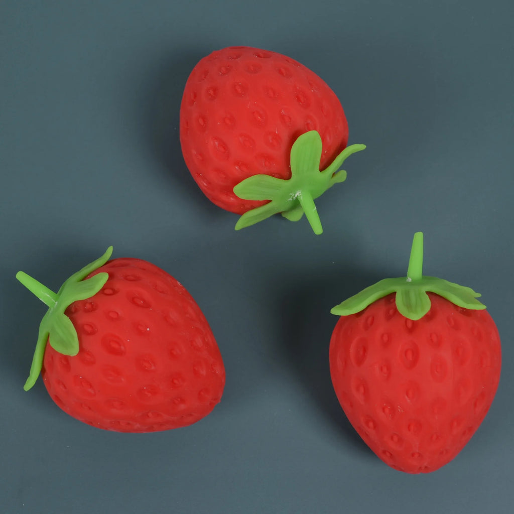 Strawberry Squishy Toy Slow Rising Simulated Strawberry slime Antistress Anti-Anxiety Fidget Toy for Adults Friends Gifts Toys Vue