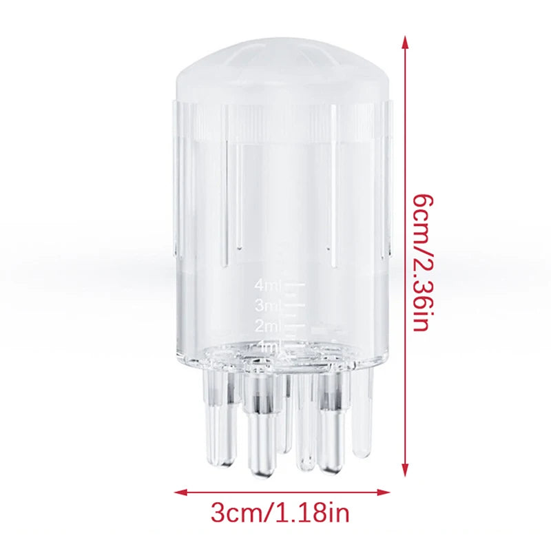 5ml Scalp Applicator Comb Hair Oil Serum Liquid Dispenser Massage Brush For Hair Regrowth Nourish Roots Anti Hair Loss Tool Vue