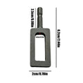 No.9/No.11 Drill Mounted Wire Twisting Tool Heavy Duty Cable Wrap Bit Portable Fence Binding Tool Durable Wire Fastening Tool Vue No.11
