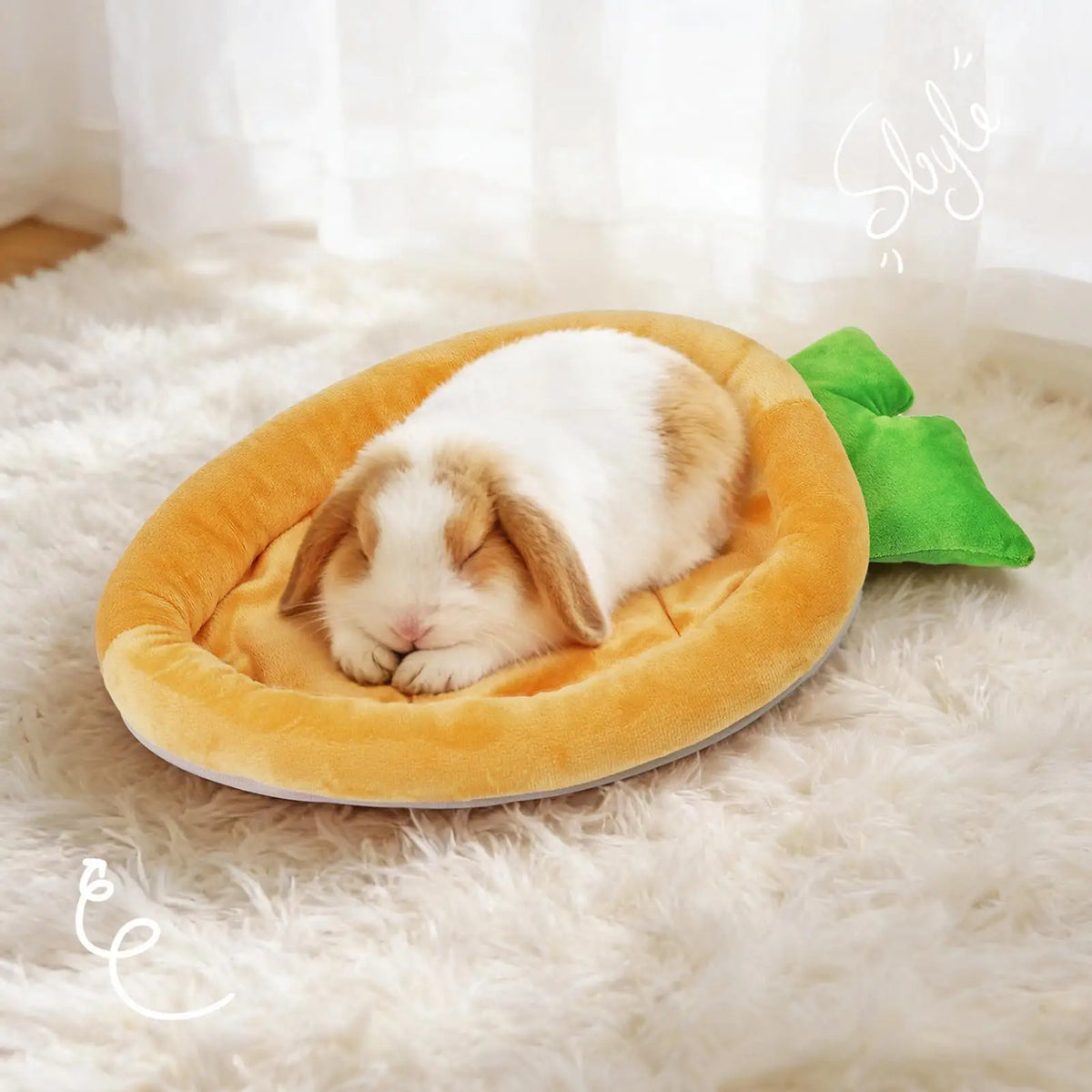 Soft Small Animal Sleeping Mat, Comfortable Pet Bed for Chinchilla Guinea Pig Hedgehog, Portable Cushion for Indoor Outdoor Home Vue