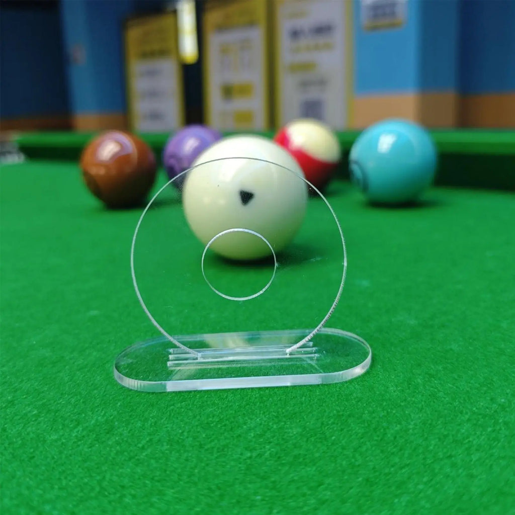1/5 Holes Billiard Rod Trainer Billiards Straightness Trainer Pool Cue Accuracy&Club Control Trainer Billiard Hitting Exerciser Vue