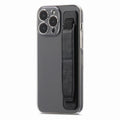 Self Adhesive Phone Wrist Strap Multifunctional Push Pull Stand Anti Slip Anti Fall Desktop Support Vue black