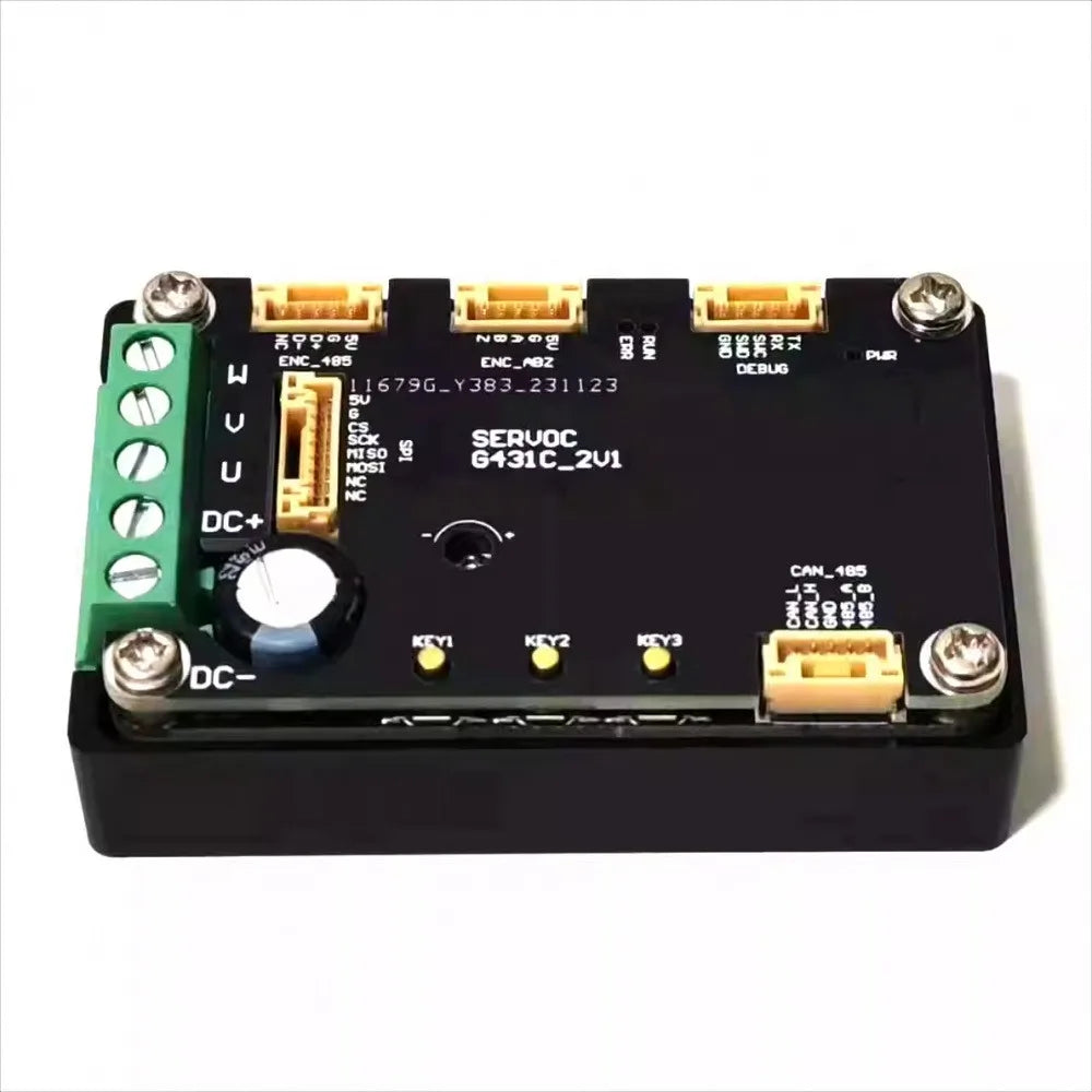 DC12-48V Motor Drive Board Servo Motor Development Board Servo C2 BLDC PMSM Three-phase Motor STM32G431 FOC Control Module Vue