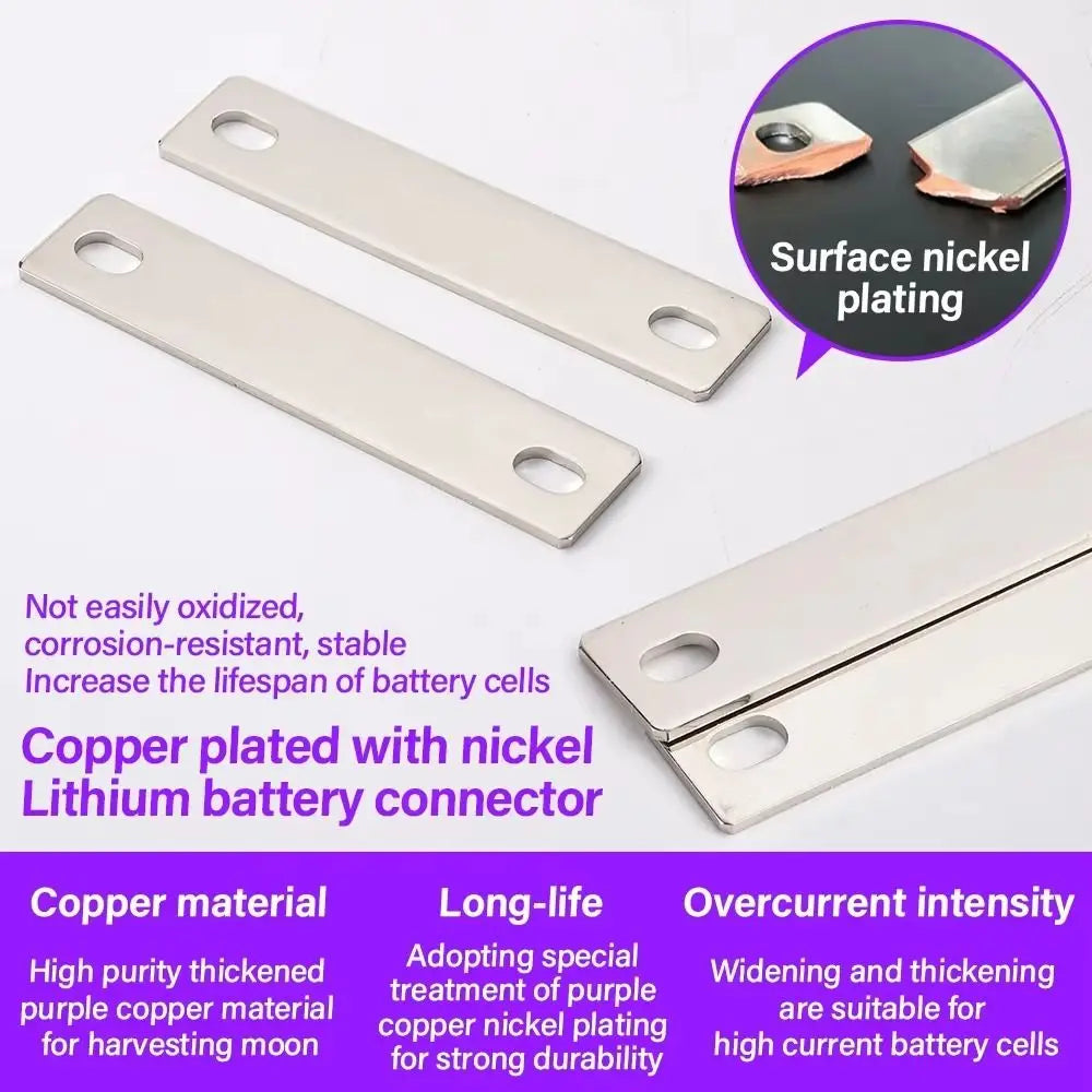 Bus Bars Connector Red Copper Nickel Plate Pitch Row 35 34 45 50 56