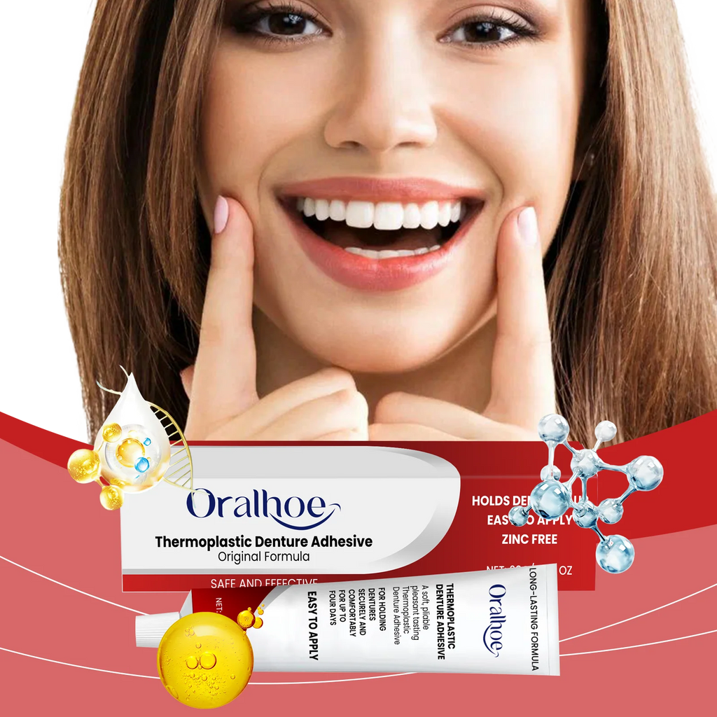 Comfort Denture Adhesives Glue Teeth Care Thermoplastic Denture Silicone Reline Kit Adhesive Cushion Friction Fixed Dentures Vue