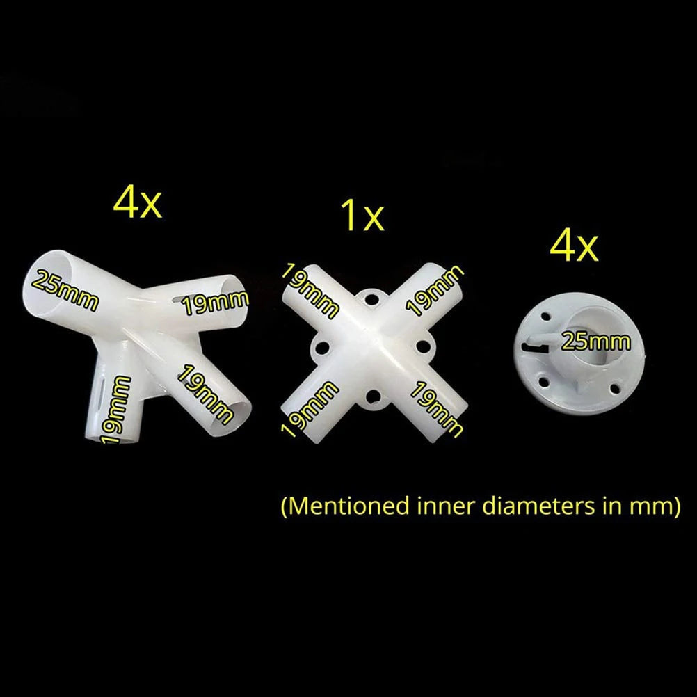 Spare Parts for 3x3m Gazebo Awning Tent Feet Corner Center Connector Vue