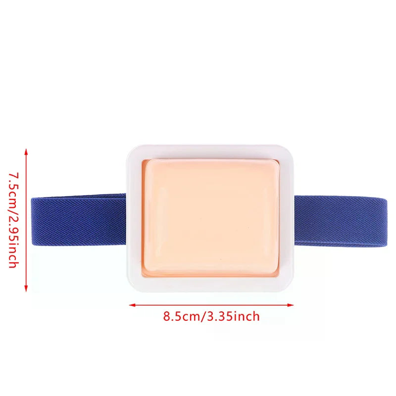 Wearable Intravenous Intramuscular Injection Training Pad IV Injection Practice Pad Venipuncture Training Injection Simulation Vue