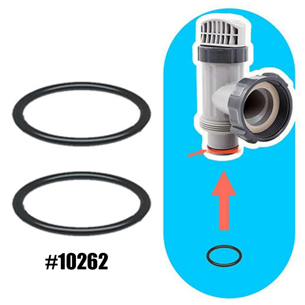 Pool Gasket Washer Replacement Ring Strainer Gaskets Equipment Parts Anti-corrosion Wear-resistant for Intex Poolnars10747/25006 Vue
