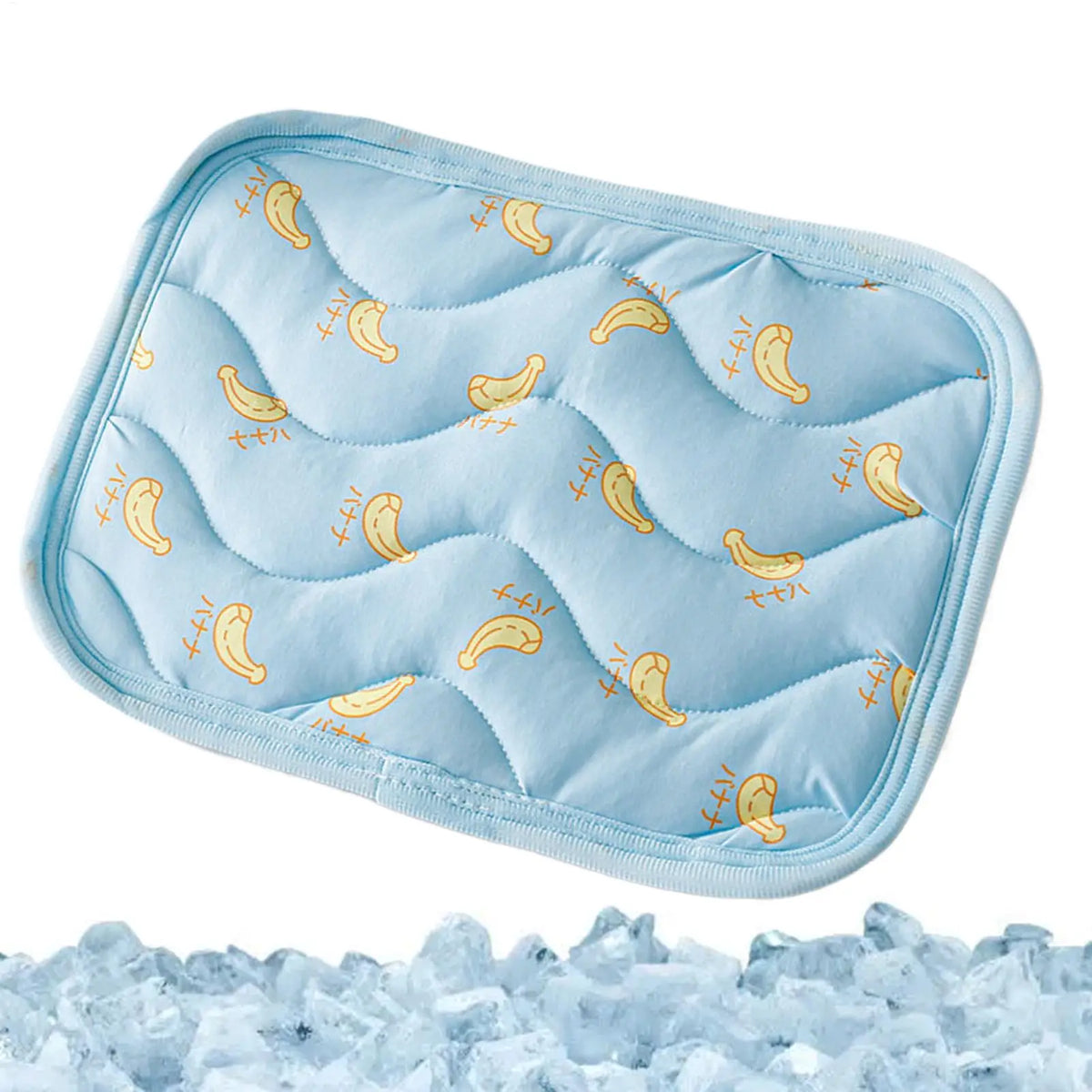 31x21cm Soft Portable Breathable Cat Cooling Mat, Summer Pet Cool Blanket for Dog, Travel Car Camping Outdoor Kennel Home Use Vue