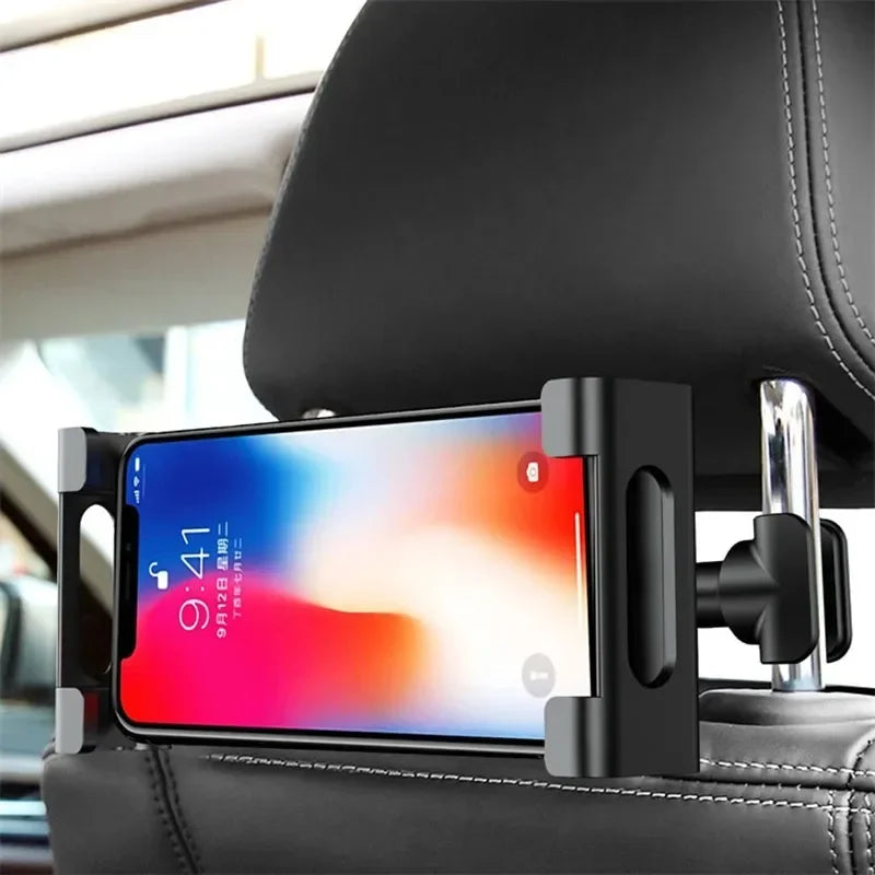 Telescopic Car Rear Pillow Phone Holder Tablet Rotating Car Seat Rear Stand Headrest Bracket for Phone Tablet 5 13 Inch Vue